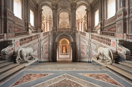 Entrance to Royal Palace of Caserta