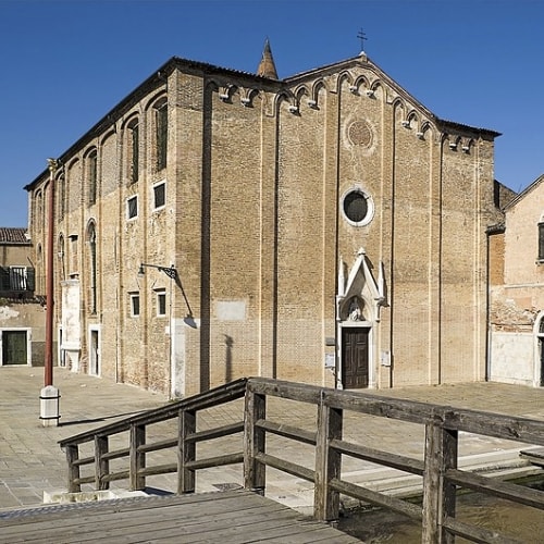 Entrée de l'église Sant'Alvise